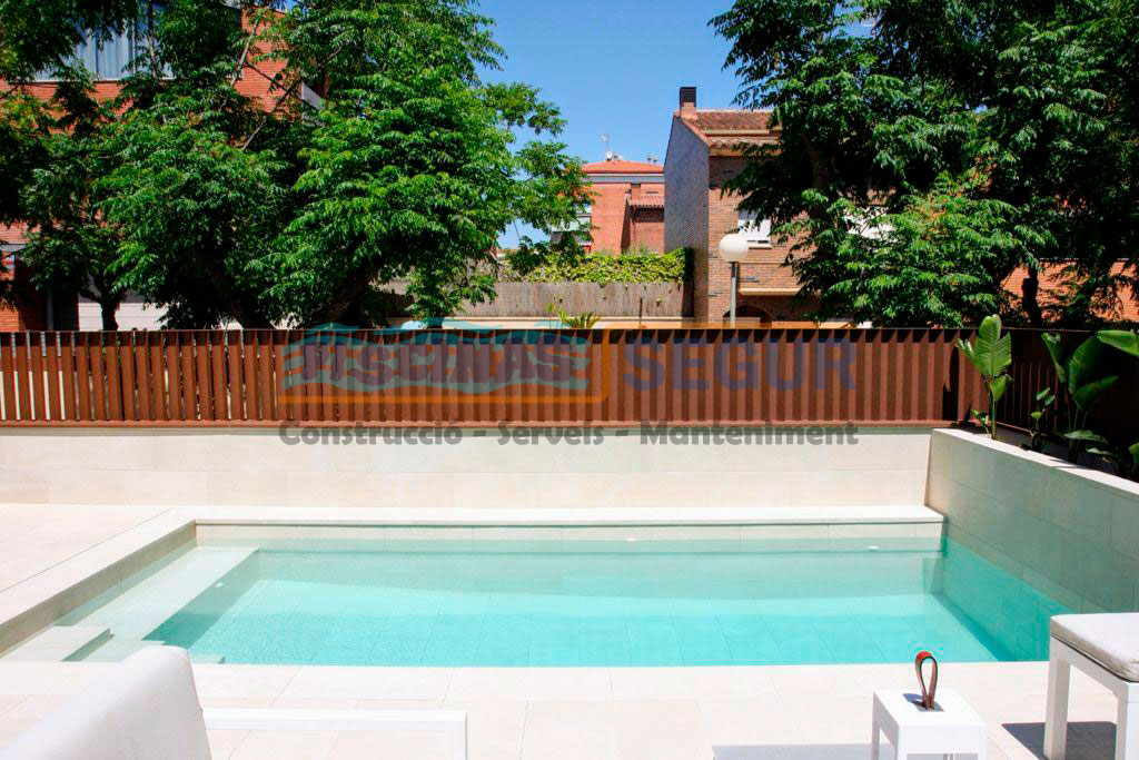  Construcción de piscinas en Sitges